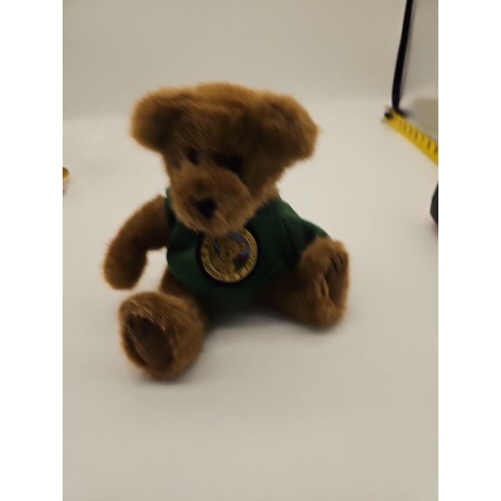 Boyds  Bear Countrybear 10" w/Green Sweatshirt‎ Gettysburg, PA  I Surived